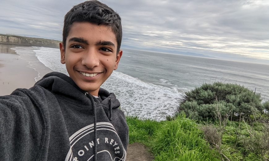 Cabrillo Middle School student Shreyan Jain received the Carolyn D. Bradley scholarship to help him find a high school best suited for his learning needs.