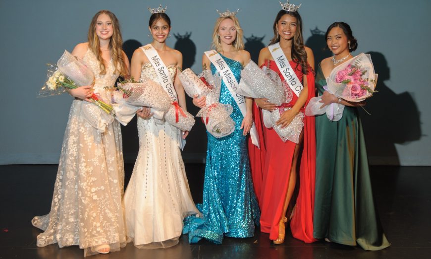 The 2023 Miss Mission City, Miss Santa Clara and Miss Santa Clara's Outstanding Teen were crowned on Feb. 4 with a special tribute to the late Tony Moises.