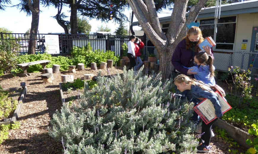 Pomeroy Elementary School held a garden day in January to help inspire a love of gardening in students and their families.