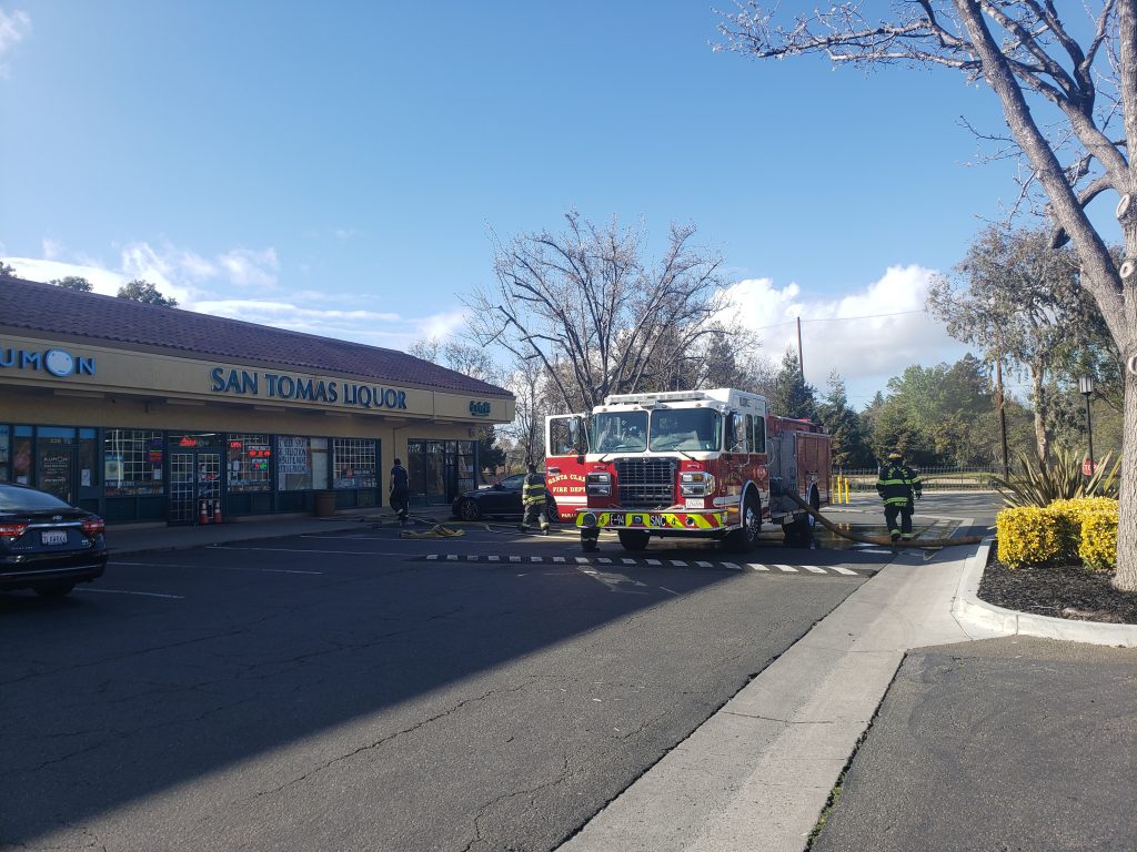 A quick response from the Santa Clara Fire Department helped avert a crisis at a local Japanese restaurant in late February.