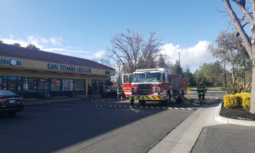 A quick response from the Santa Clara Fire Department helped avert a crisis at a local Japanese restaurant in late February.