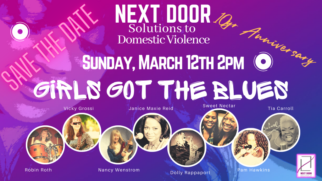 Next Door Solutions hosts the 10th annual Girls Got the Blues concert to help support survivors of sexual and domestic violence.
