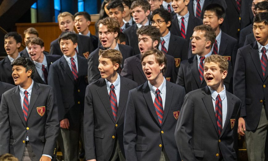 The Ragazzi boys chorus will perform its spring concert at Mission Santa Clara on March 18 with more than 200 performers from more than 100 schools.