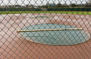 Baseball and Softball Teams Making Due Despite Rain 