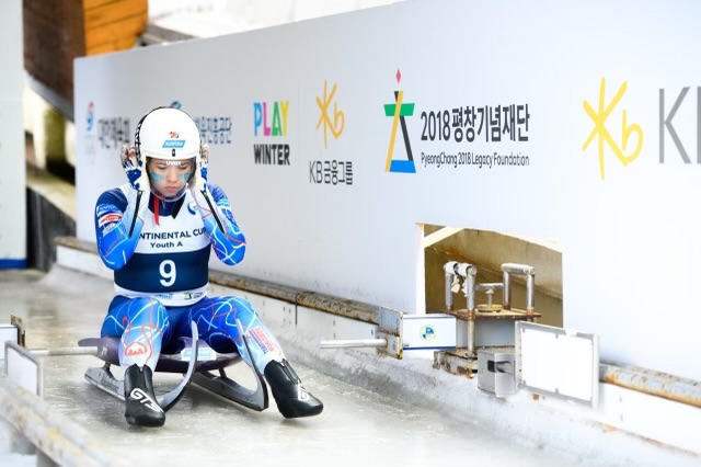 Santa Clara teen Ellie Kleinheinz continues to work her way towards the Olympic Games with a strong showing at the U-18 US Luge National Championship.
