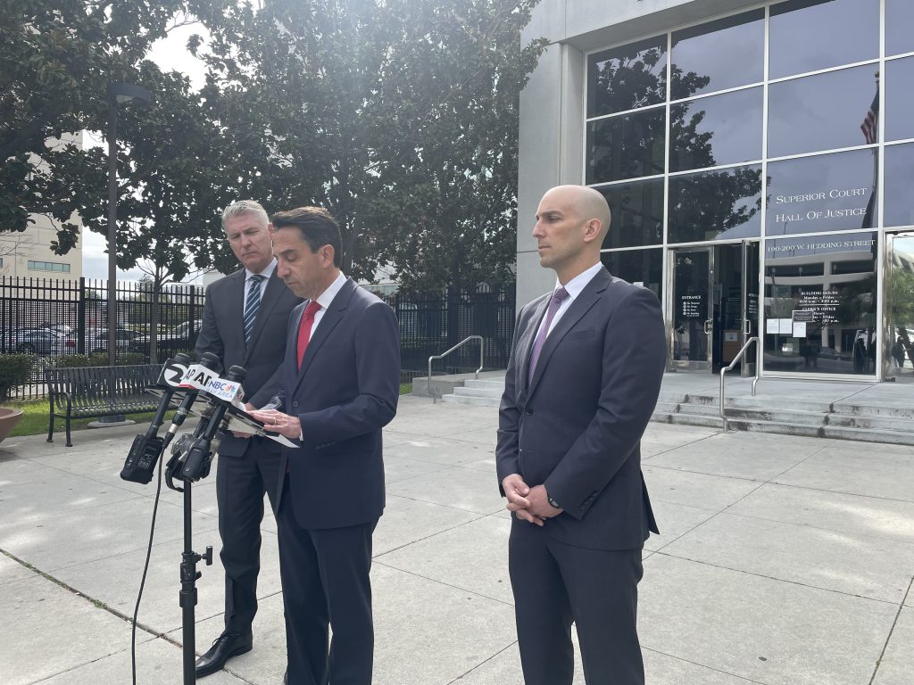 Santa Clara Council Member Anthony Becker made his first appearance in court on April 17, but did not enter a plea on charges of perjury.