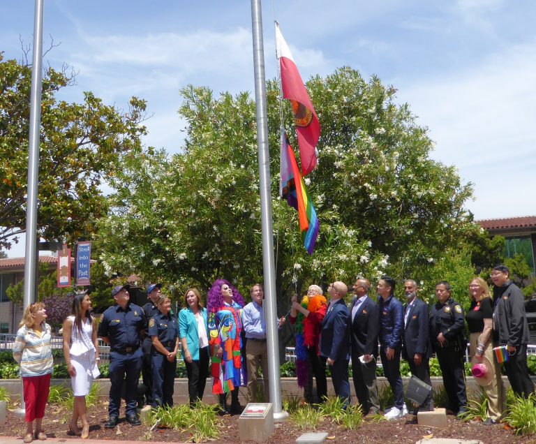 Santa Clara Shows Up and Stands Up for the Queer Community