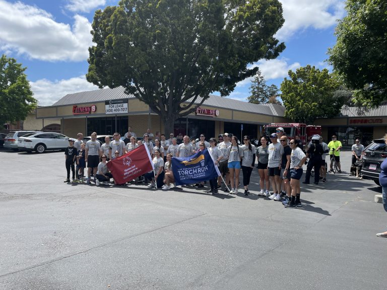 Special Olympics Torch Runs Through Sunnyvale, Santa Clara En Route to Buck Shaw Stadium