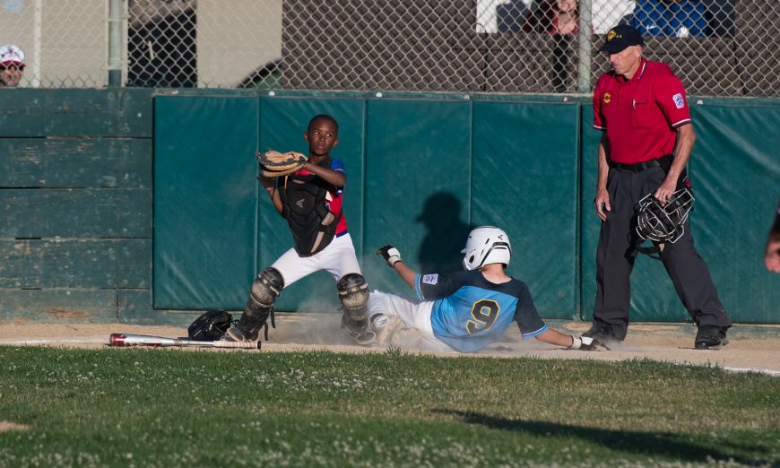 Santa Clara's Briarwood and Westside little leagues faced off in the District 44 tournament last Wednesday. Westside won the winner moves on game.