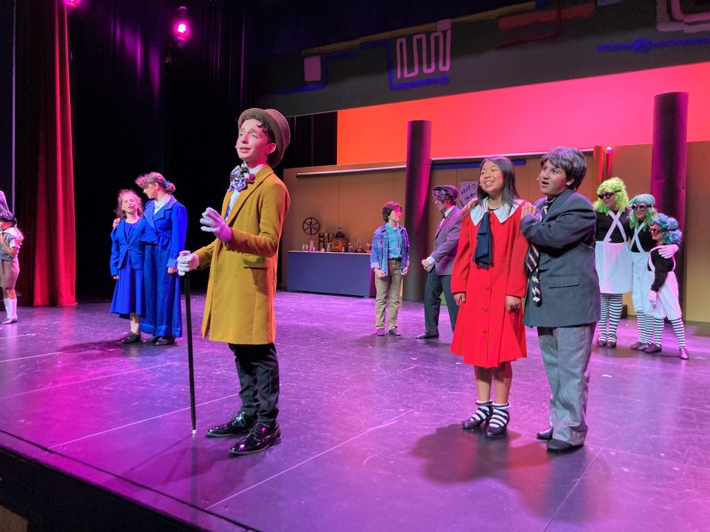 Sunnyvale Community Players "Willy Wonka Jr." stars local students from Santa Clara and Sunnyvale both onstage and behind the scenes.