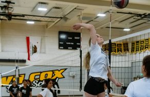 Wilcox Volleyball with a ’Ship and a Chip  