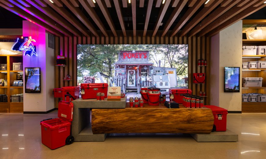 YETI has opened its first Bay Area location in Santana Row offering shoppers all of the company's top products as well as the newest line of coolers.