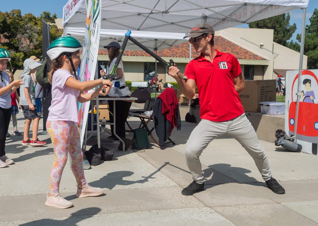 The Santa Clara Art & Wine Festival welcomed people from all over the Bay Area for a weekend of festivities that help support local nonprofits.