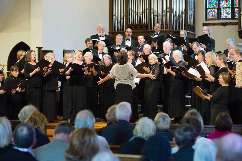 Led by Irina Shachneva, the Slavyanka Chorus will present Konstantin Shvedov’s Liturgy at Mission Santa Clara on Oct. 27 at 8 p.m.
