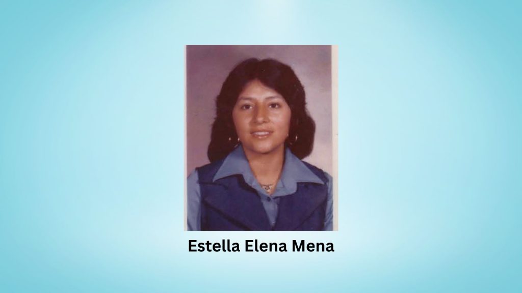 The Sunnyvale Department of Public Safety says it has solved the homicide of Estella Elena Mena who was murdered in 1979 while working as a security guard.