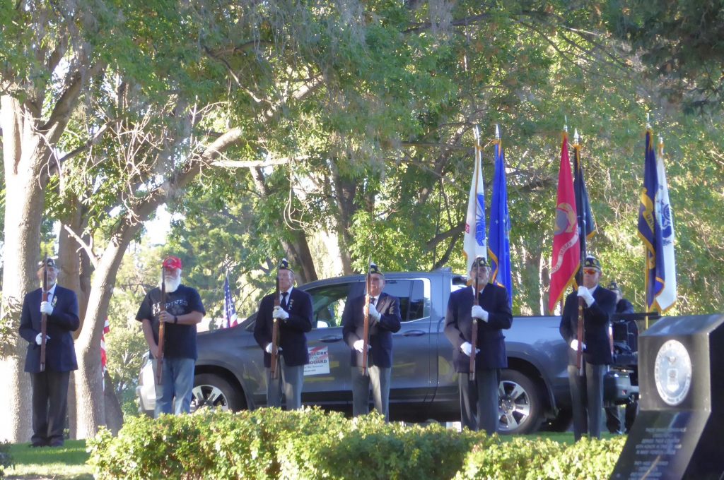 Vietnam Veteran Walter White attended the City of Santa Clara's annual Veterans Day ceremony on Nov. 11 at the Veterans Memorial in Central Park.