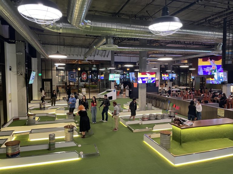 Tipsy Putt Arrives: Downtown Sunnyvale Gains New Attraction