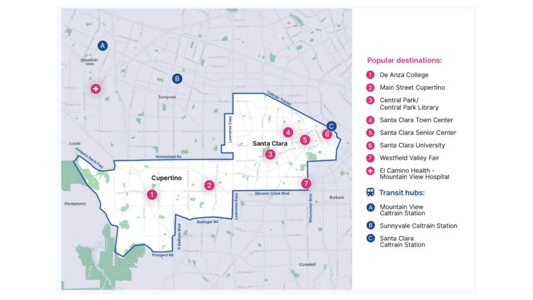 SV Hopper App Offers Discounted Rides in Santa Clara