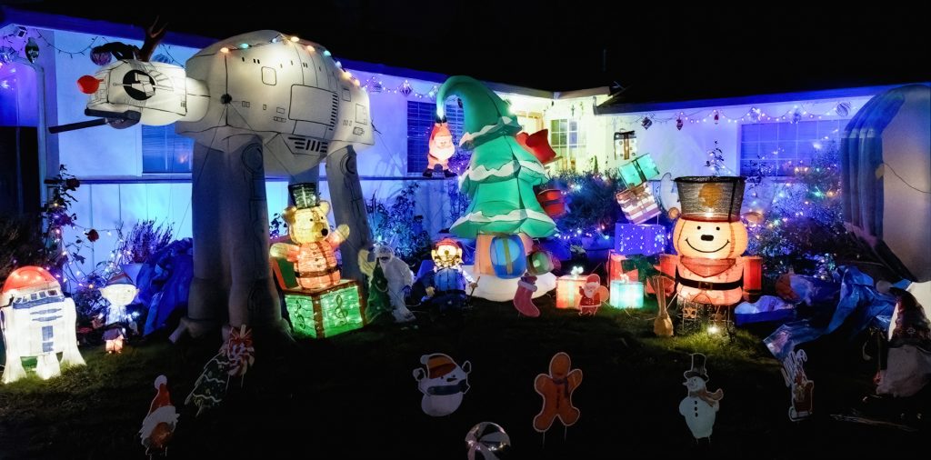 The winners of Santa Clara's 2023 Holiday Home Decorating contest include several instances of the Grinch and a tribute to Star Wars.
