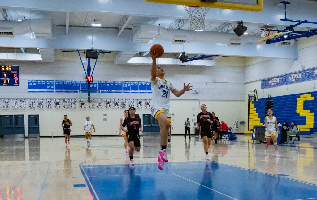 The Santa Clara Bruins beat Mt. Pleasant in a 68-26 blowout to improve SC's non-league record to 7-1 as they gear up for the official start of the season.