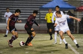 Bruins Outlast Firebirds in Rain Soaked League Opener 