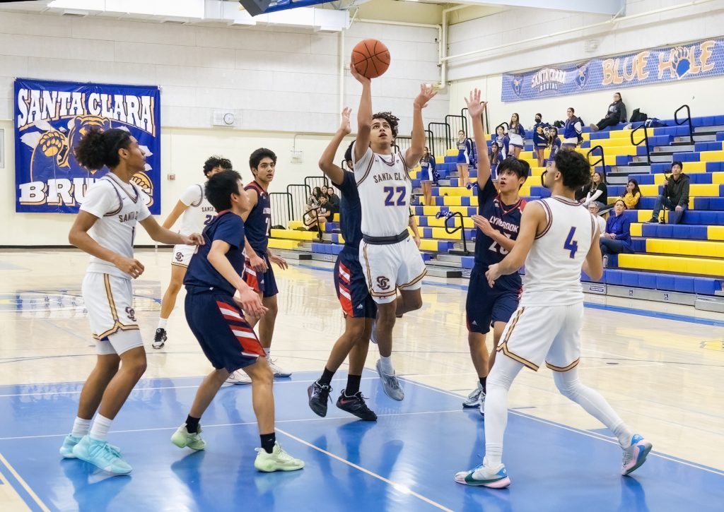 The Santa Clara Bruins tried to stay with Lynbrook, but pregame missteps helped lead to an out of sorts game for the young, rebuilding team.