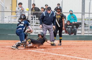 Chargers Softball Stymied by Fellow Chargers