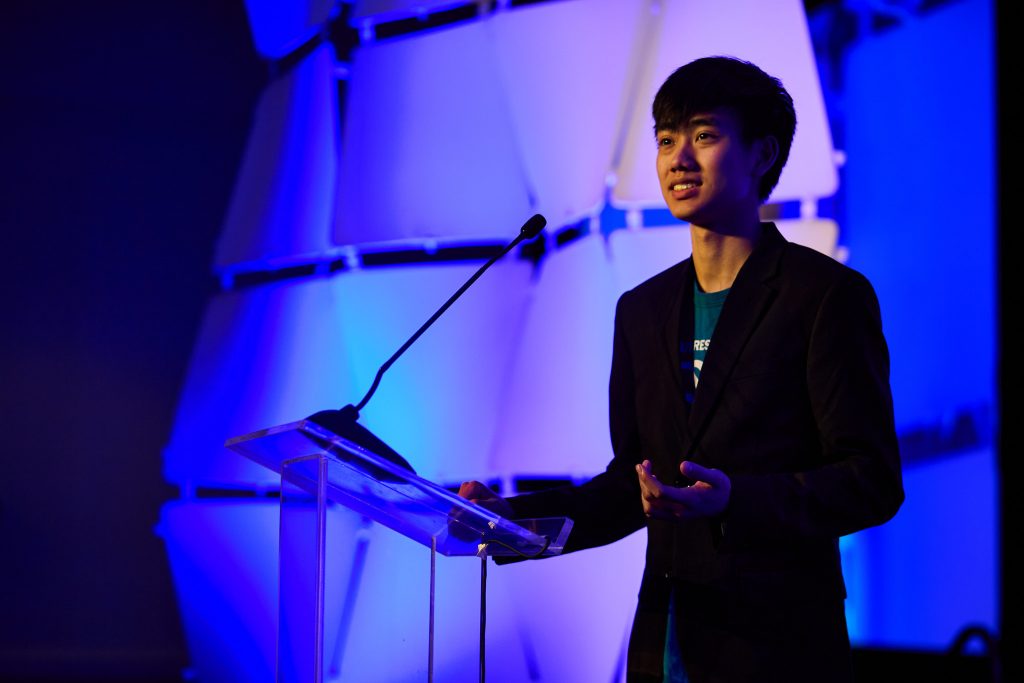 Santa Clara High School students Matthew Van and Mateo Espinal were finalists in the Boys and Girls Clubs of Silicon Valley Youth of the Year competition.