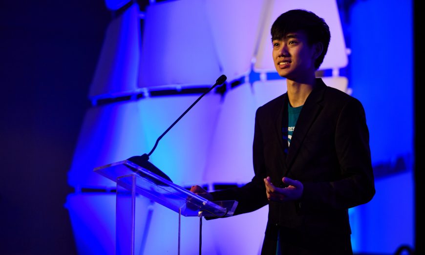 Santa Clara High School students Matthew Van and Mateo Espinal were finalists in the Boys and Girls Clubs of Silicon Valley Youth of the Year competition.