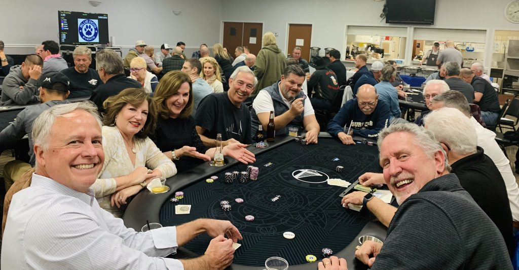 Santa Clara PAL held its annual poker fundraiser at the American Legion on March 14, raising money to support the nonprofit's community efforts.