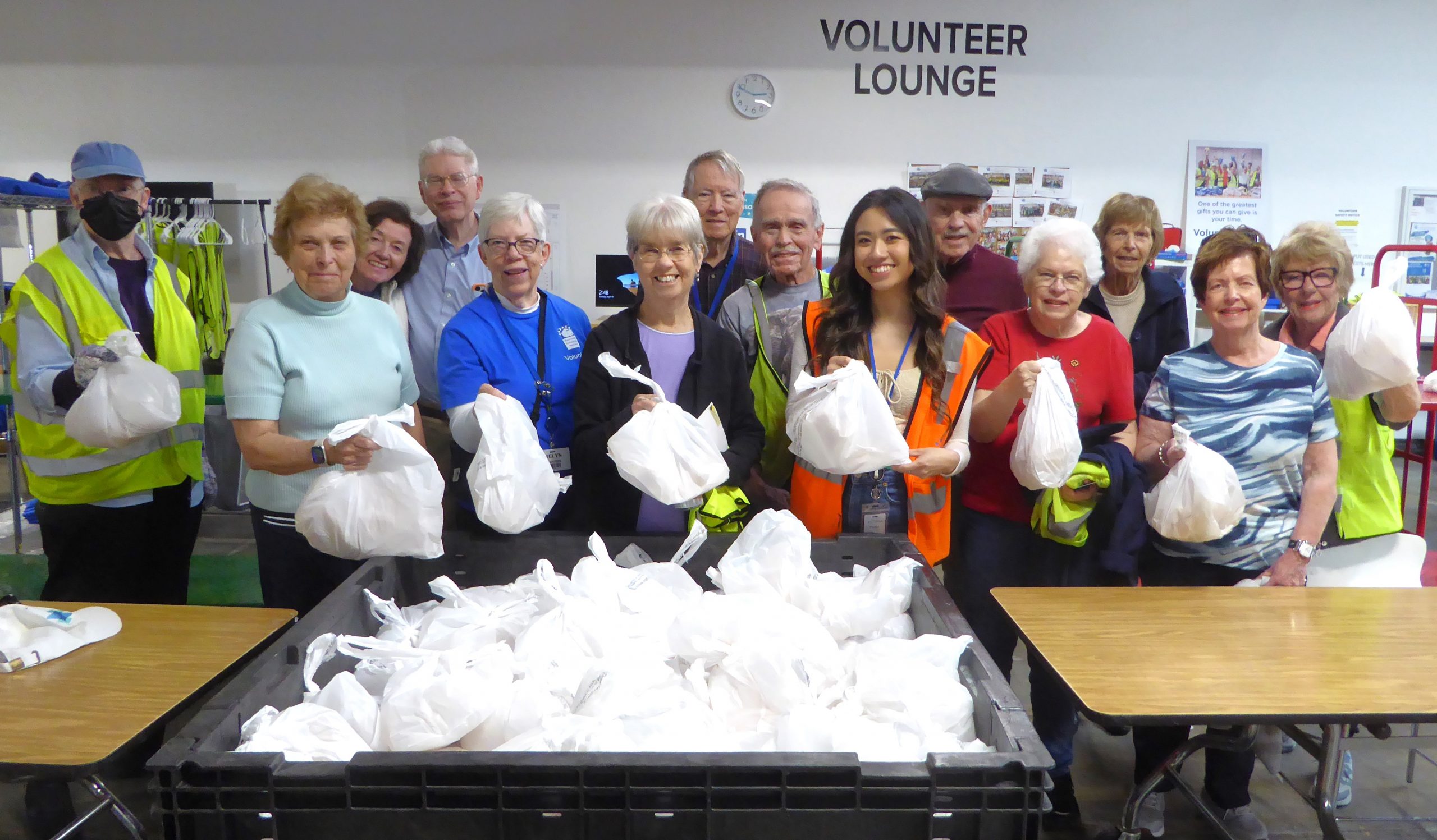 Won't you be my neighbor, Beachcombers? How a day volunteering at Sunnyvale Community Services gives a group of friends a common purpose.