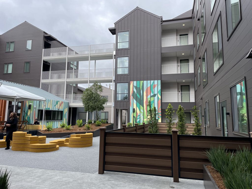 Sunnyvale, in conjunction with the Santa Clara County and other local agencies, unveiled Meridian on April 23, a 100% affordable housing complex.