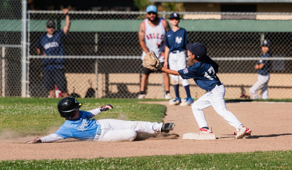 The Yankees beat the Royals in extra innings by a score of 12-9 in the Westside Little League playoffs to help closeout the season.