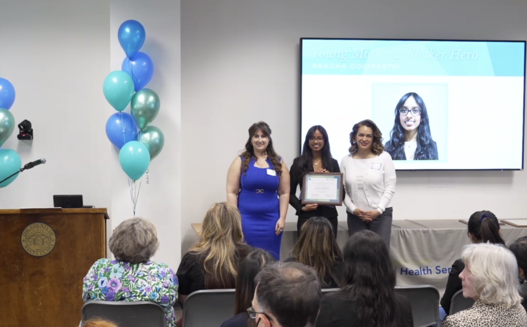 On May 1, Wilcox High School junior Anagha Dogiparthi was recognized by Santa Clara County Behavioral Health as a young mover and shaker.