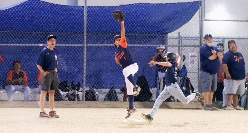 The Sunnyvale Yankees beat the Briarwood Tigers 4-1 in the opening round of the Tournament of Champions (TOC) for the Little League Intermediate Division.