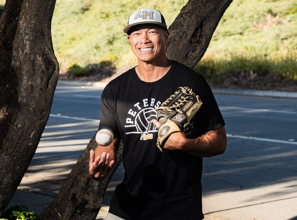 Jeremy Advincula is approaching 25 years in the Peterson Middle School PE department. He's also worked with Mitty baseball and Westside Little League.