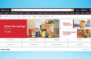 Amazon Teams with Lucky Supermarket for Grocery Delivery