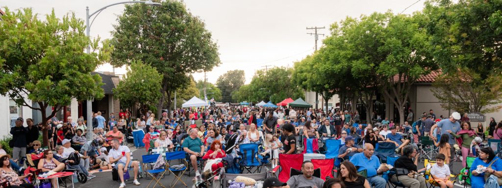 The Santa Clara Street Dance was relocated to Franklin Street this year but included plenty of space for the community to enjoy music and great food.