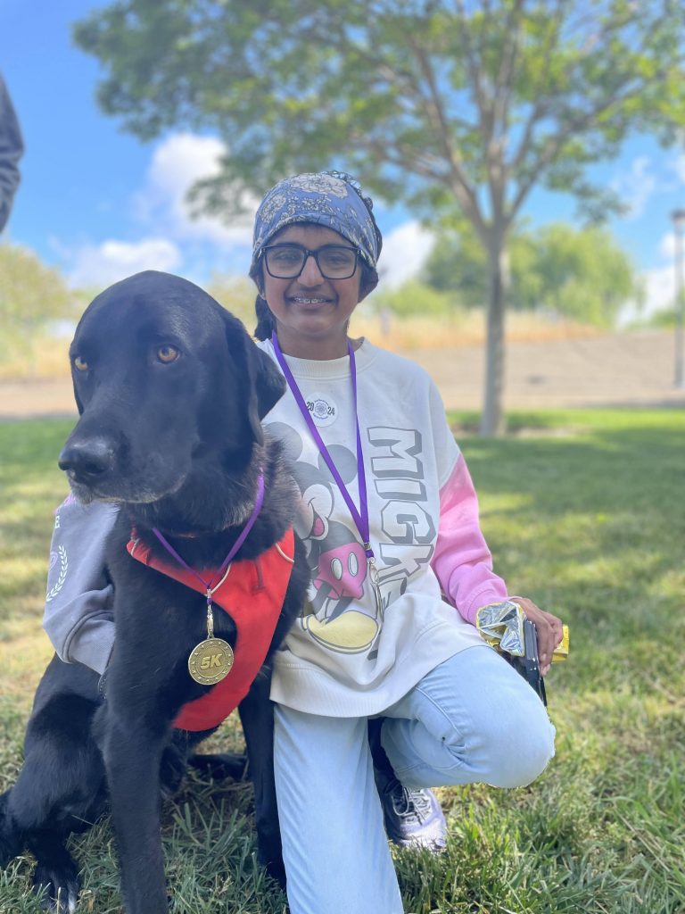 Young local Girl Scout Anika Raj used her Silver Award Project to help educate her friends and neighbors about Cystic Fibrosis.