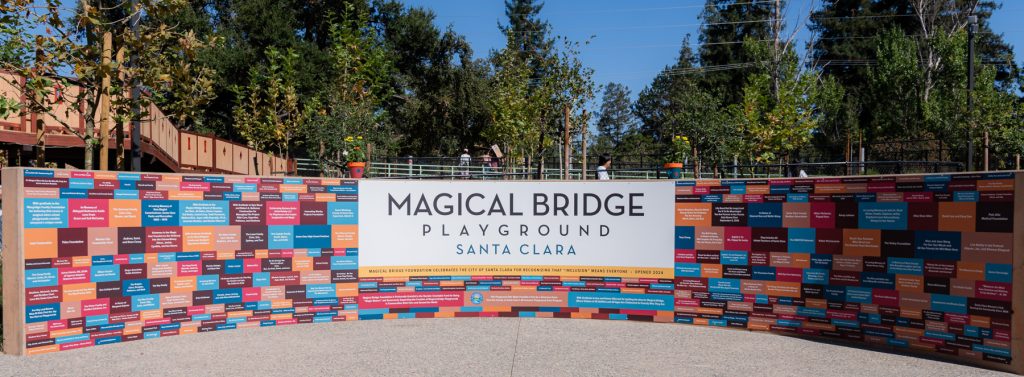 Santa Clara's all-inclusive playground opened at Central Park in Santa Clara on Aug. 28 thanks to the Magical Bridge Foundation.