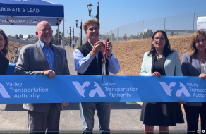 VTA Finishes Major Work on De La Cruz Boulevard – Highway 101 Interchange