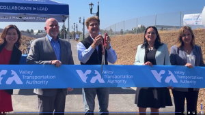 VTA Finishes Major Work on De La Cruz Boulevard – Highway 101 Interchange