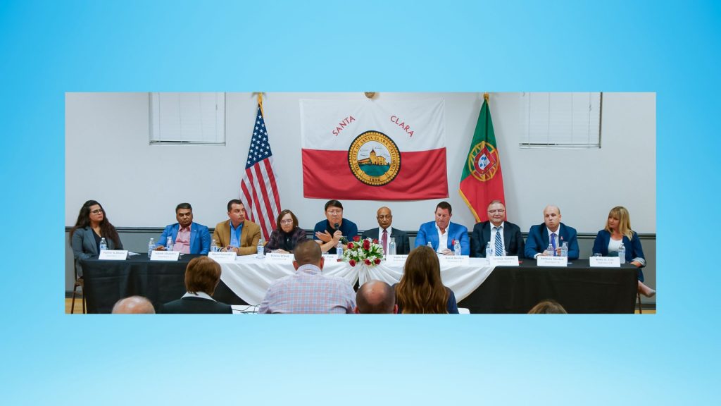 The S.E.S. Portuguese Hall held a candidate forum on Oct. 17 for all of the people on Santa Clara's November 2024 ballot.