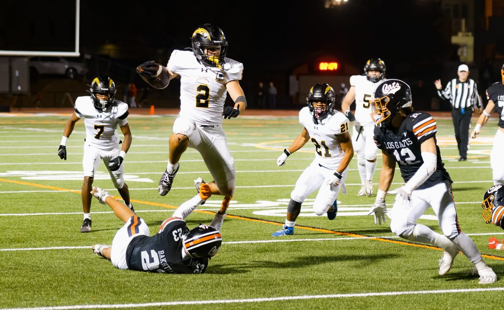 Wilcox Chargers win league over the Los Gatos Wildcats. Quarterback Kai Imahara and senior Brayden Rosa talk about victory.