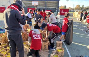 Students Roll Up Their Sleeves to Make Holidays Happier for Others