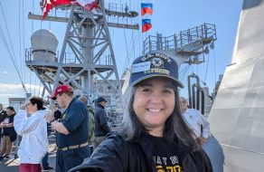 SCUSD Teacher Gets Ride Of Her Life For Fleet Week