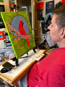 Paul O’Lone: From Bodybuilder to Mouth Painter