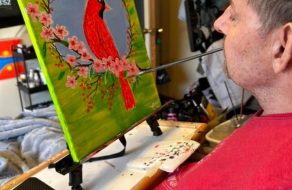Paul O’Lone: From Bodybuilder to Mouth Painter