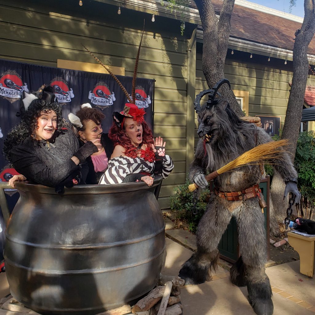 The Menagerie Oddities Yuletide Market at the Winchester Mystery House offers a festive atmosphere for those enamored with the macabre.
