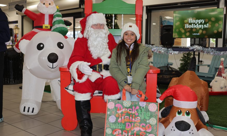 Santa Clara Rotary hosted its annual Christmas 4 Kids event at the Stevens Creek Lexus dealership, benefiting dozens of SCUSD students.